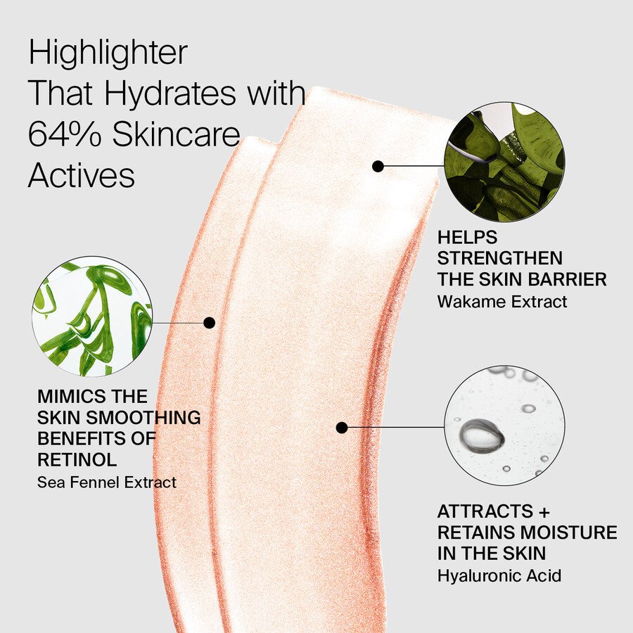 bio-radiant glassy highlighter balsam